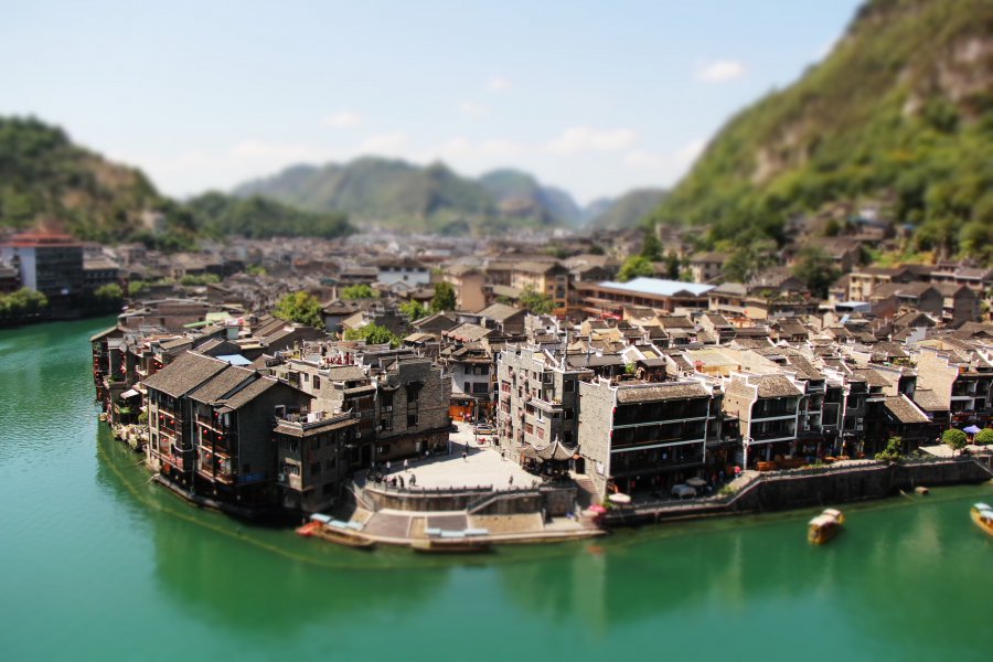 山水古城