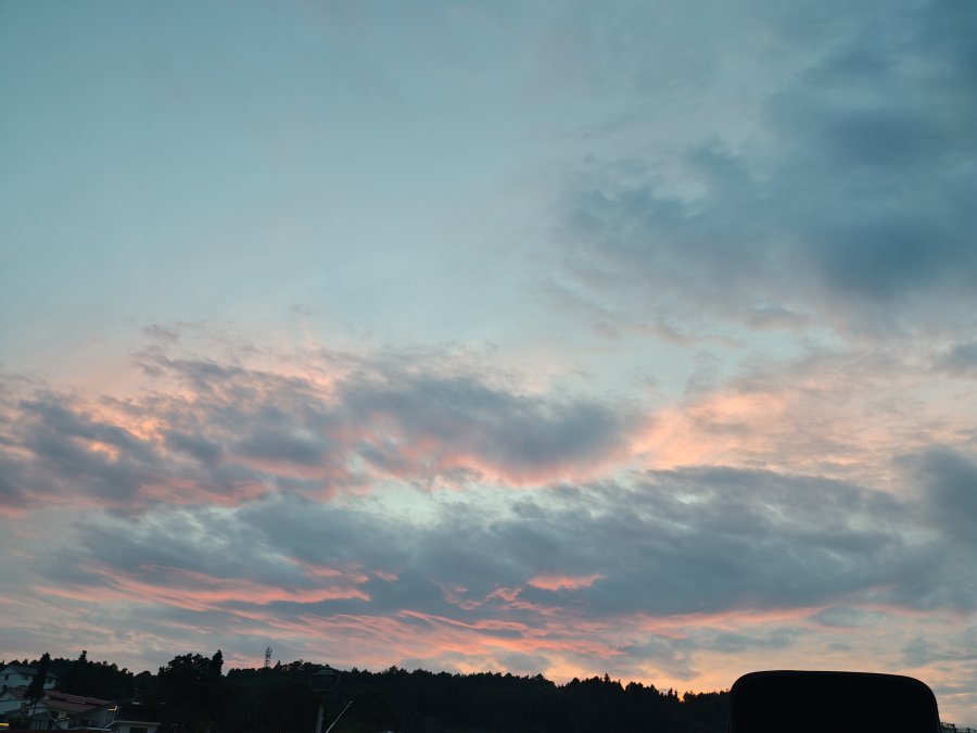 暮色天空